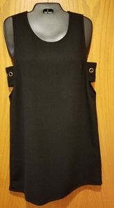 Francesca's black, sleeveless dress sz S